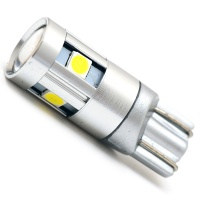 Автомобильная светодиодная лампа T10 - W5W - 5 SMD 3030 5W (2шт.)